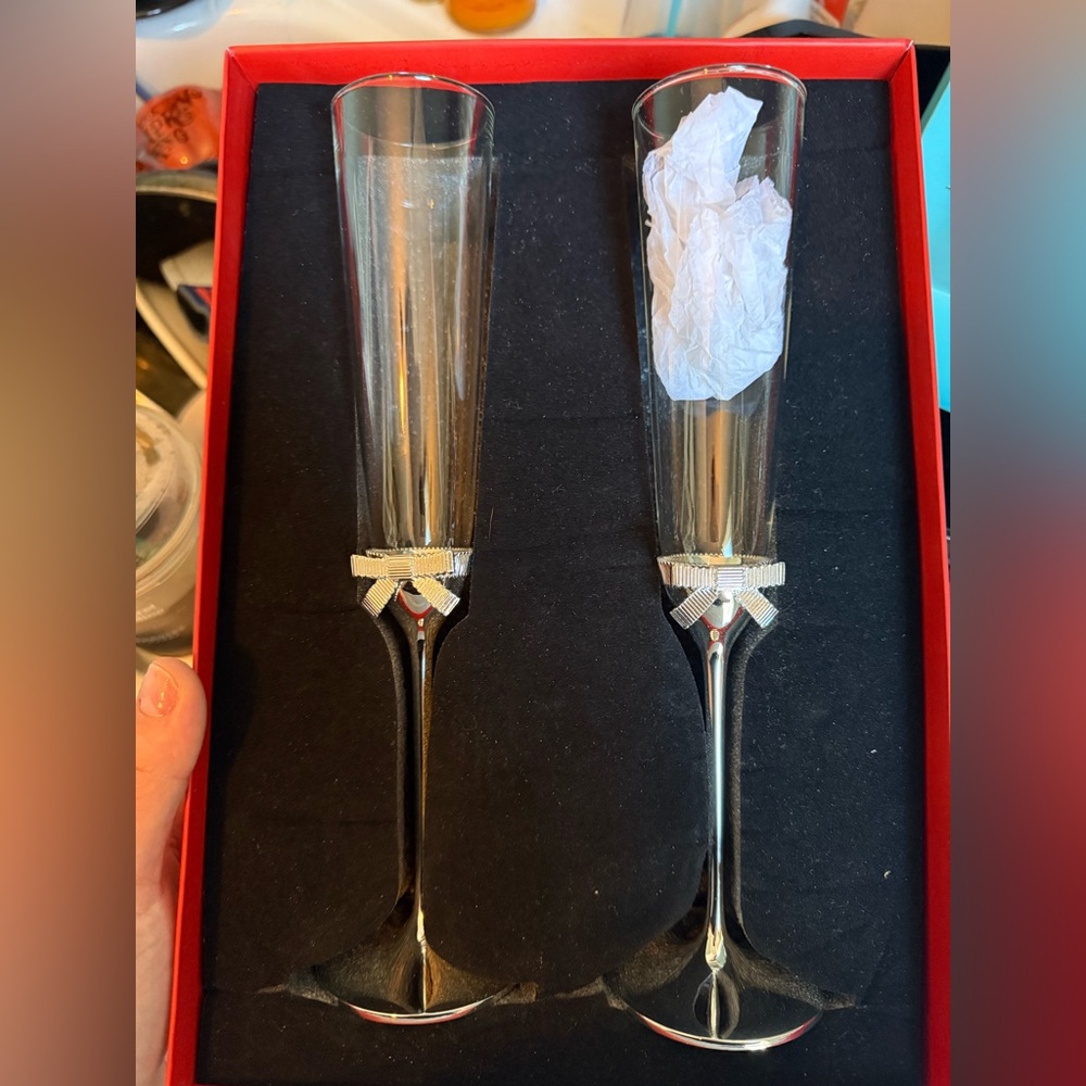 Champagne flute KATE SPADE BRAND NEW!